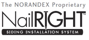 Norandex NailRight Siding Installation System logo